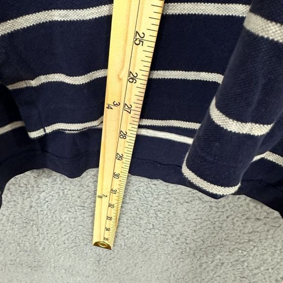 Ralph Lauren Polo Shirt Adult medium blue Pony pima cotton Preppy Casual Mens - Picture 5 of 8